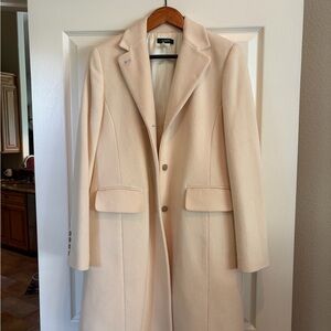 J. Crew Cream Trench Coat